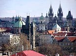  Center of Prague - View from Petrin Hill 